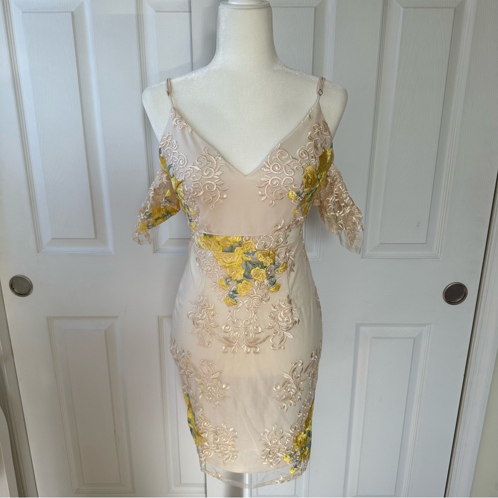 Yellow Midi Dress